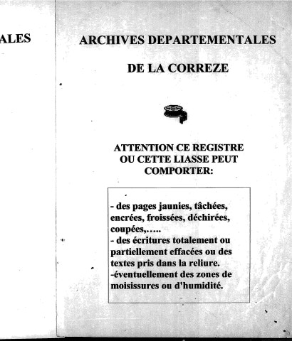 Naissances, mariages, décès (1893-1902)