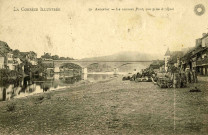 "La Corrèze Illustrée. 50. Argentat - Le nouveau Pont, vue prise du Quai".