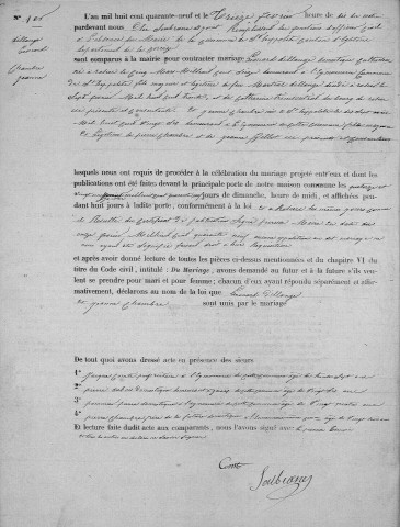 Mariages (1849-1868)