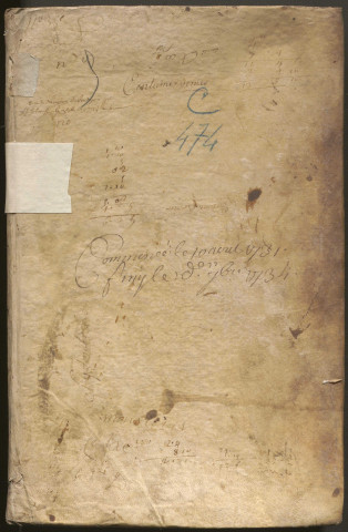 10 août 1731-20 septembre 1734