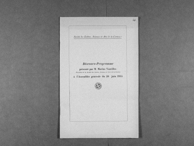 Sociétés savantes et congrès.
