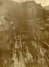 Défilé militaire, pont Millet-Mureau et rue du Trech.
