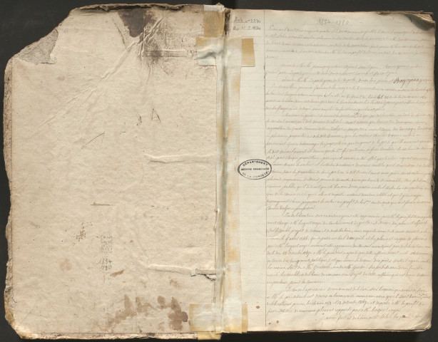 Délibérations du conseil municipal. 02 juillet 1854-17 mai 1880