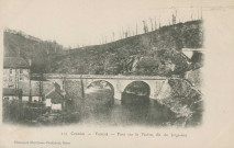Vigeois : "115 Corrèze - Vigeois - Pont sur la vézère, dit du Jargasson".