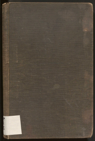 Délibérations du conseil municipal. 28 juin 1891-6 septembre 1925