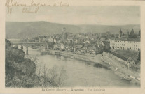 Argentat : "La Corrèze illustrée - Argentat - Vue générale".