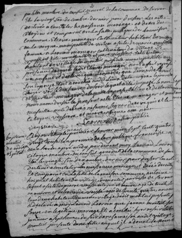 Naissances, mariages, décès (1793-1802)