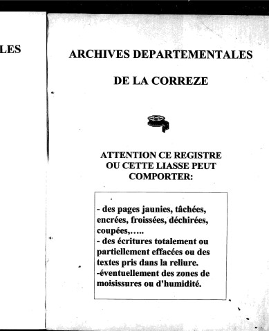 Naissances, mariages, décès (1863-1872)