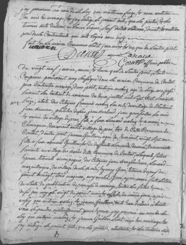 Mariages (1793-1802)