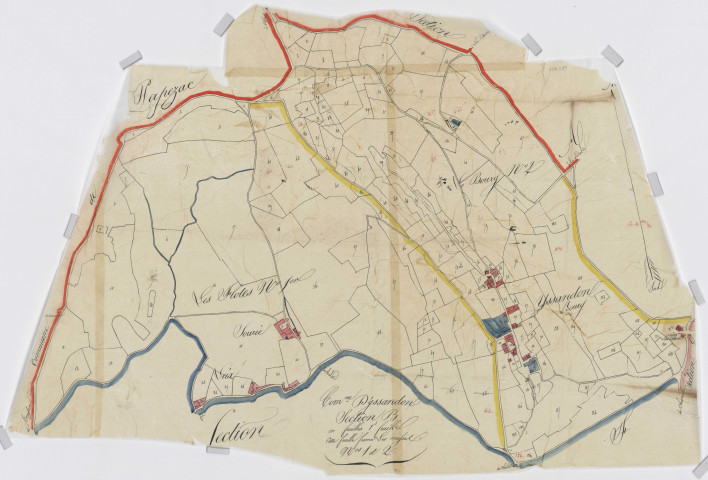 Section B1 des Flotes, du bourg