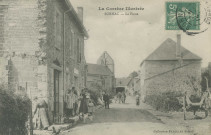 Sornac : "La Corrèze illustrée - Sornac - La poste".