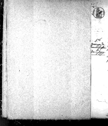 Mariages (1843-1862)