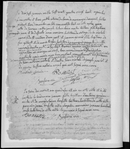 Baptêmes, mariages, sépultures (1788-1792)