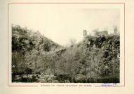 "Ruines du vieux château de Gimel".