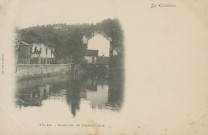 Tulle : "La Corrèze - Tulle. - Faubourg de Lestabournie".