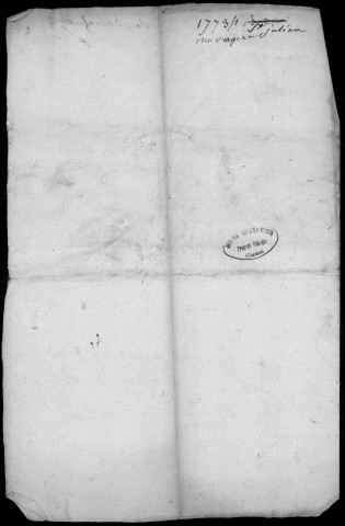 Baptêmes, mariages, sépultures (1773-1792)