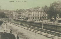 Tulle : "Tulle - Le quai de Valon".