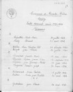 Tables décennales des naissances (1933-1942)