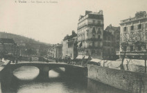 Tulle : "8. Tulle - Les quais et la Corrèze".