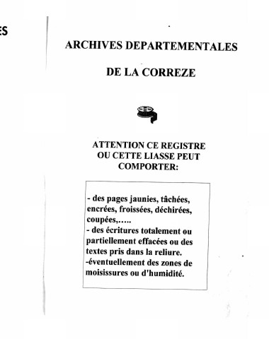 Décès (1800-1842)