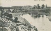 Bugeat : "La Corrèze illustrée - Bugeat - Les Trois ponts".