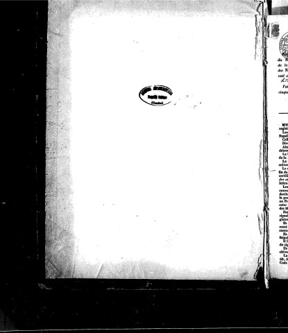 Naissances, mariages, décès (1853-1862)