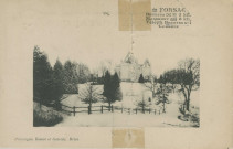 Benayes : "Forsac - Benayes 3 kil - Masseret 8 kil. - Téléph. Benayes n°1 Corrèze".