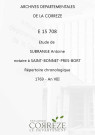 Répertoire chronologique : 1769-an VIII