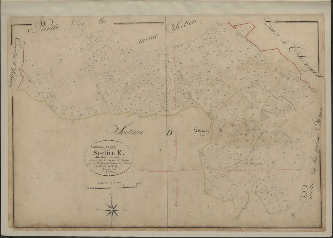 Section E2 de la Ramade