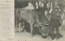 Folklore : "Lou Bouier". Texte en limousin de Léon Branchet.