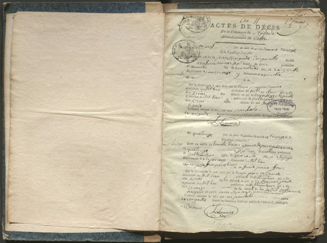 Décès (1803-1848)