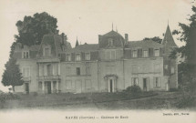 Naves : "Naves (Corrèze) - Château de Bach".
