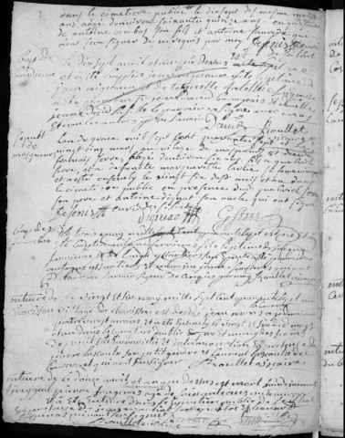 Sépultures (1747-1759)