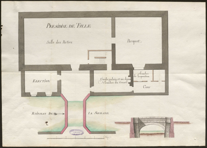 Prisons et palais de justice.