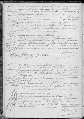 Naissances (1882-1902)