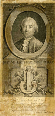 Portrait de Philippe de Laurens de Reyrac.