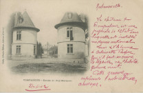 Arnac-Pompadour : "Pompadour - entrée du Puy-Marmont".