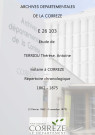 Répertoire chronologique : 13 février 1862-5 novembre 1875