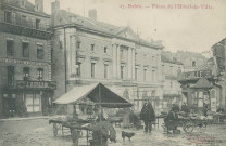 Brive-la-Gaillarde : "27. Brive. - Place de l'Hôtel-de-ville.".