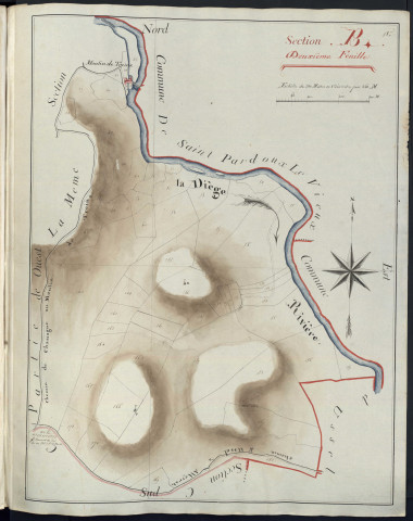 Section B2 du Moulin de Treins