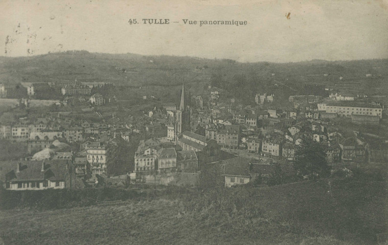 Tulle : "45. Tulle - Vue panoramique".