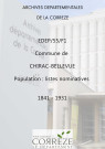 Population : listes nominatives (1841-1936), mouvements de population (1852-1896).