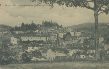 Tulle : "36. - Tulle. - Vue générale du quartier de l'hôpital.".