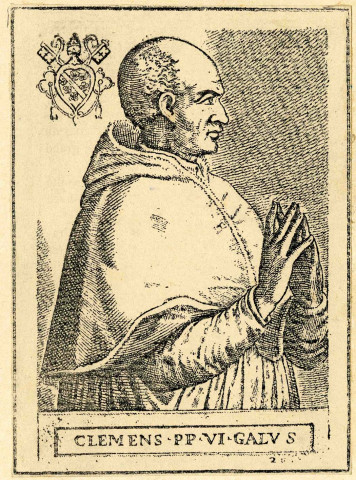 Portrait de Clemens VI.