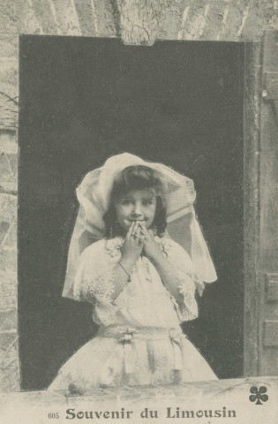 Folklore : "605 - Souvenir du Limousin".