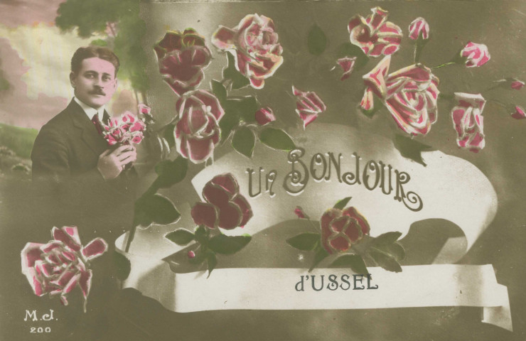 Ussel : "Un bonjour d'Ussel".