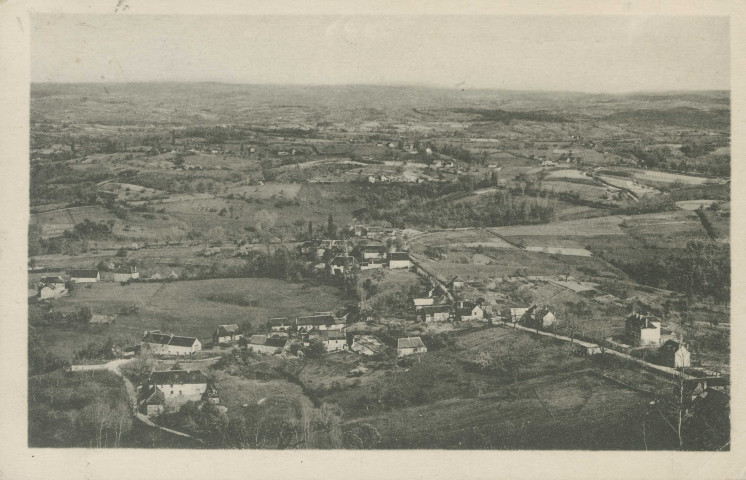 Yssandon : "9. - Yssandon (Corrèze) - Vue générale".