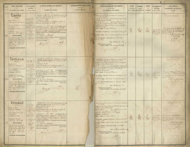 17 décembre 1845 - 19 avril 1850