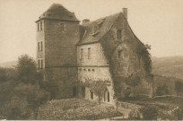 Aubazine : "Obazine (corrèze) - Abbaye cistercienne (XIIe siècle) - Château et donjon".