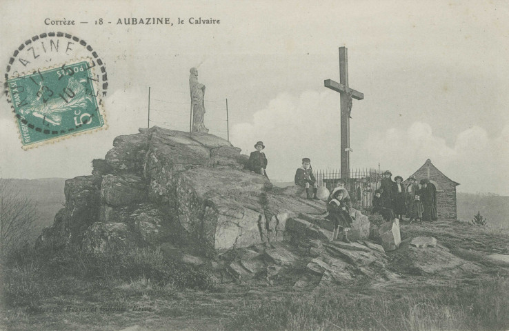 Aubazine : "Corrèze - 18 - Aubazine, le calvaire".
